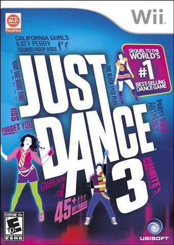 Just Dance 3 Wii Used