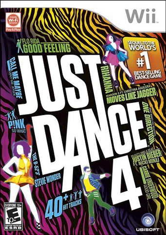 Just Dance 4 Wii Used