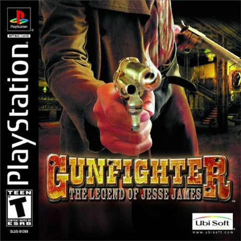 Gunfighter Jesse James PS1 Used