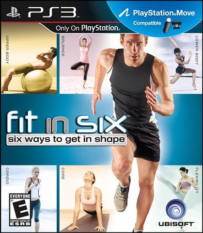 Fit In Six Move Required PS3 Used