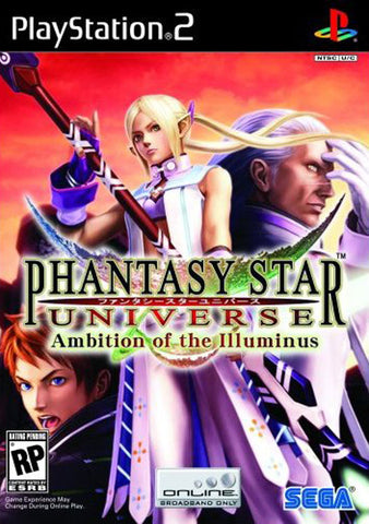 Phantasy Star Ambition Of Illuminus PS2 Used
