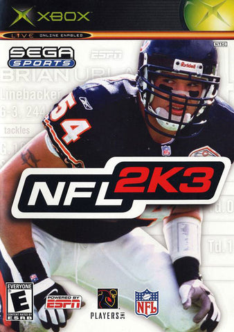 NFL 2K3 Xbox Used