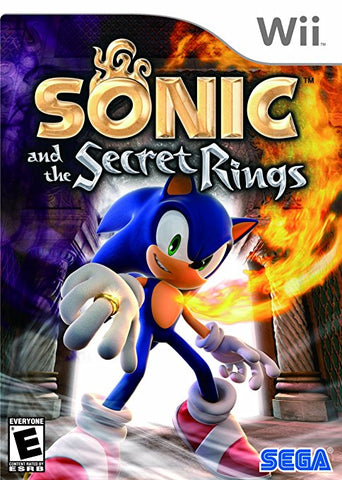 Sonic Secret Rings Wii Used