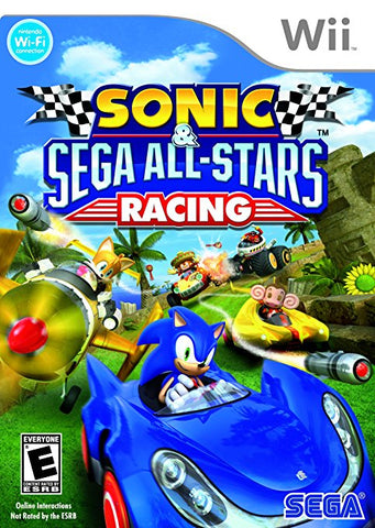 Sonic & Sega All Stars Racing Wii Used