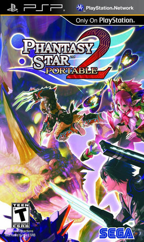 Phantasy Star Portable 2 PSP Used