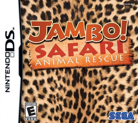 Jambo Safari Animal Rescue DS Used