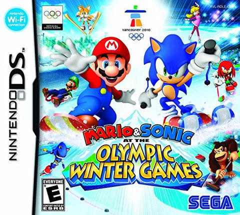 Mario & Sonic At The Winter Olympics DS Used