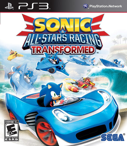 Sonic All Stars Racing Transformed PS3 New