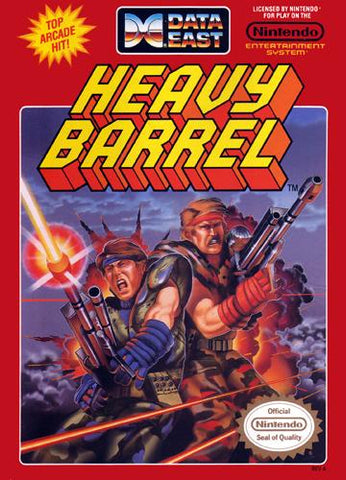 Heavy Barrel NES Used Cartridge Only