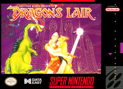 Dragons Lair SNES Used Cartridge Only