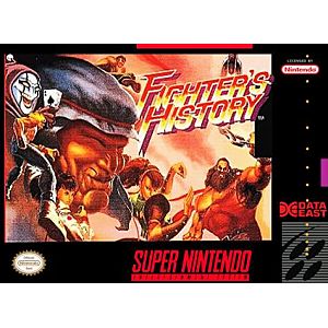 Fighters History SNES Used Cartridge Only