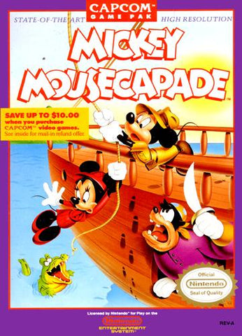 Mickey Mousecapade NES Used Cartridge Only