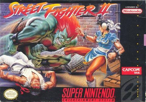 Street Fighter II SNES Used Cartridge Only