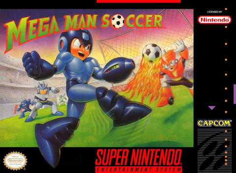 Mega Man Soccer SNES Used Cartridge Only
