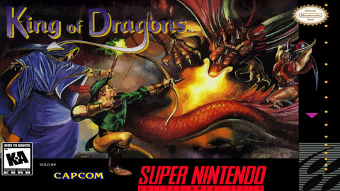 King of Dragons SNES Used Cartridge Only