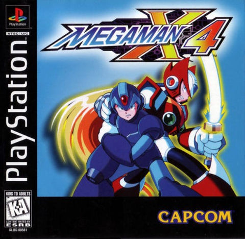 Mega Man X4 PS1 Used