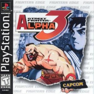 Street Fighter Alpha 3 Black Label PS1 Used