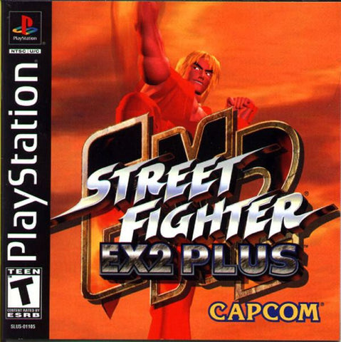 Street Fighter EX2 Plus PS1 Used