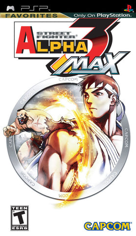 Street Fighter Alpha 3 Max PSP Used