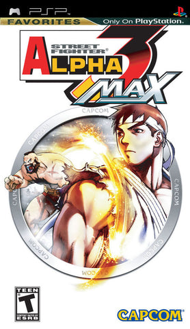 Street Fighter Alpha 3 Max PSP Disc Only Used