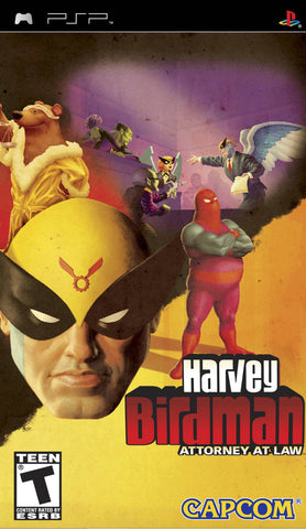 Harvey Birdman PSP Used