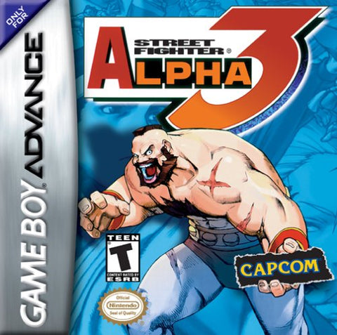 Street Fighter Alpha 3 Gameboy Advance Used Cartridge Only