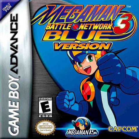 Mega Man Battle Network 3 Blue Gameboy Advance Used Cartridge Only