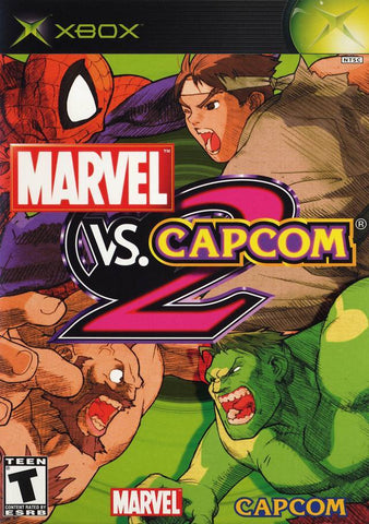 Marvel VS Capcom 2 No Manual Xbox Used