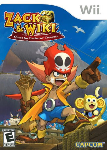 Zack & Wiki Quest Barbaros Treasure Wii Used