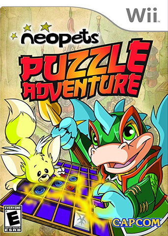 Neopets Puzzle Adventure Wii Used