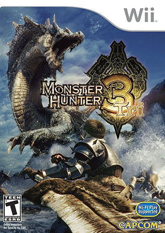 Monster Hunter Tri Wii Used