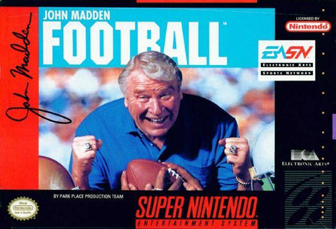 John Madden Football SNES Used Cartridge Only