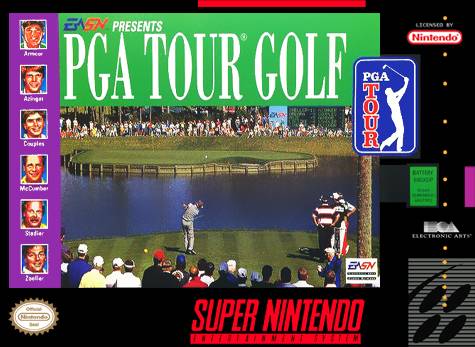 PGA Tour Golf SNES Used Cartridge Only