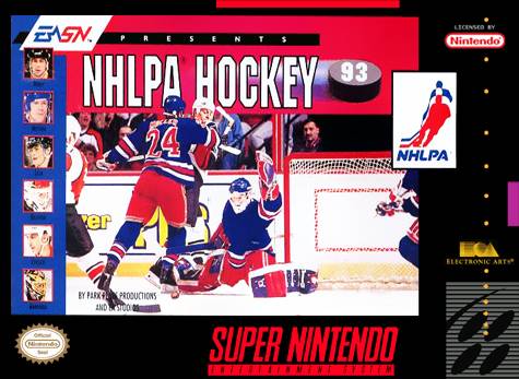 NHLPA Hockey 93 SNES Used Cartridge Only