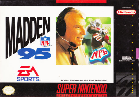 Madden 95 SNES Used Cartridge Only