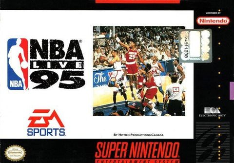 NBA LIVE 95 SNES Used Cartridge Only