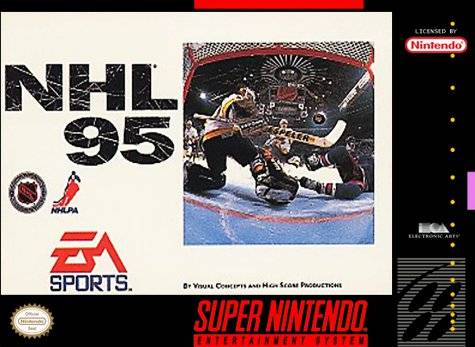 NHL 95 SNES Used Cartridge Only