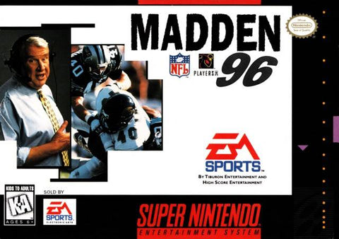 Madden 96 SNES Used Cartridge Only