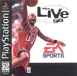 NBA LIVE 98 PS1 Used