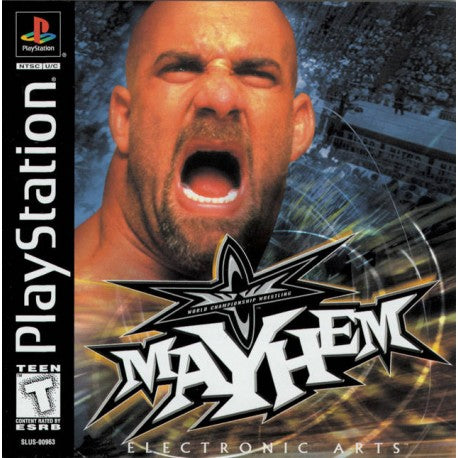 WCW Mayhem PS1 Used