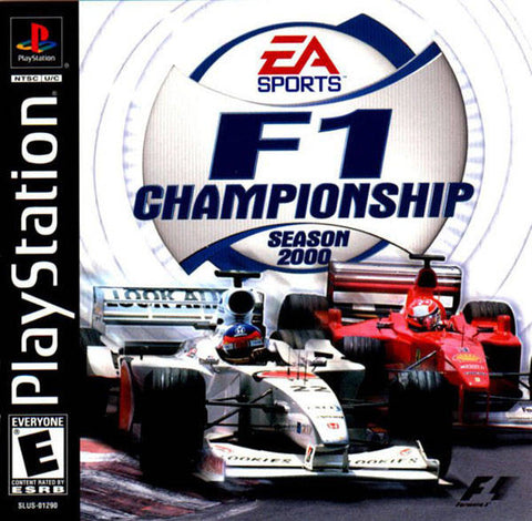 F1 Championship Season 2000 PS1 Used