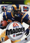 Madden NFL 2003 Xbox Used