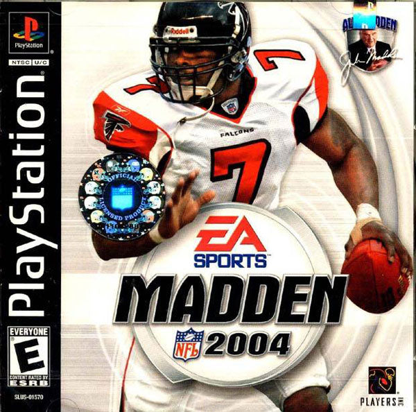 Madden NFL 2004 PS1 Used Iceman Video Games