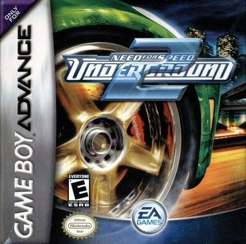 Need For Speed Underground 2 Gameboy Advance Used Cartridge Only