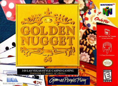 Golden Nugget N64 Used Cartridge Only