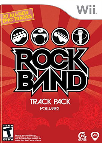 Rock Band Track Pack Volume 2 Instruments Required Wii Used