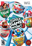 Hasbro Family Game Night 3 Wii Used