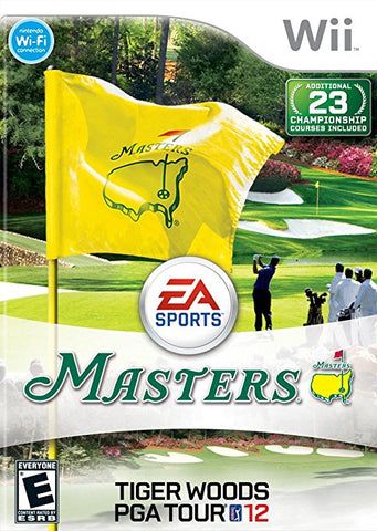 Tiger Woods PGA Tour 12 The Masters Wii Used