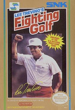 Lee Trevinos Fighting Golf NES Used Cartridge Only