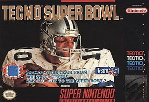 Tecmo Super Bowl SNES Used Cartridge Only